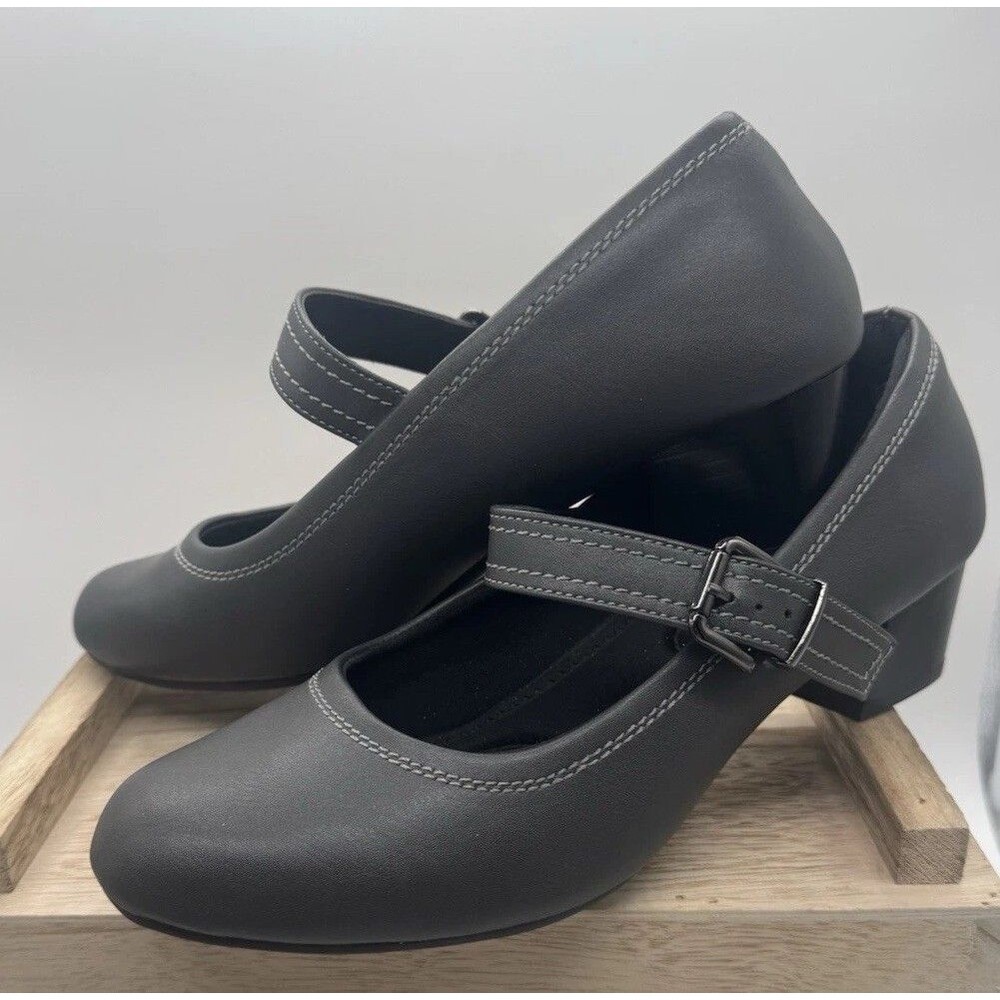 Ortho + Rest Women's Mary Janes Shoes for Bunions Orthopedic Comfort Size 9 Gray